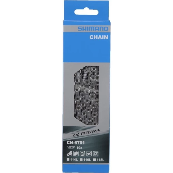 Цепь SHIMANO ULTEGRA, 6701, 10СК, 118 ЗВ., АМП.ПИН (1ШТ) ICN6701118 Цепь SHIMANO ULTEGRA, 6701, 10СК, 118 ЗВ., АМП.ПИН (1ШТ) ICN6701118