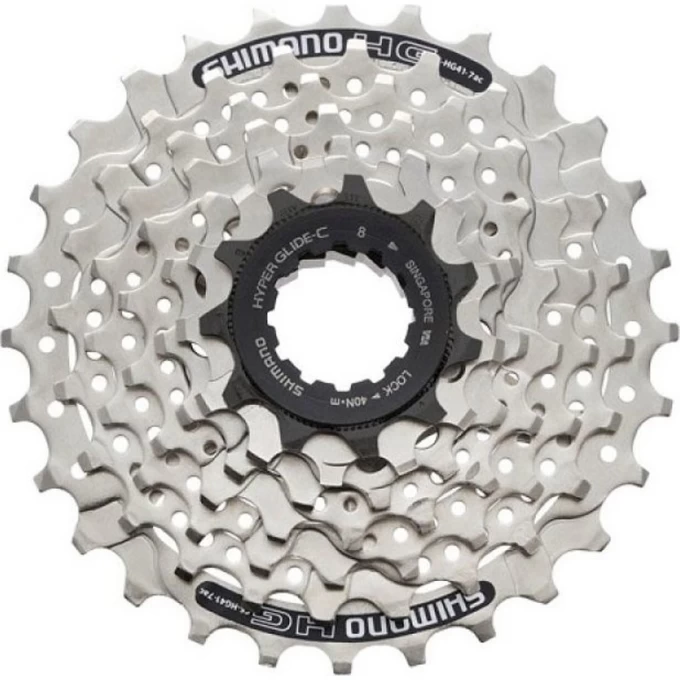 Кассета SHIMANO ACERA HG41, 7 скоростей, 11-28 ECSHG417128 Кассета SHIMANO ACERA HG41, 7 скоростей, 11-28 ECSHG417128