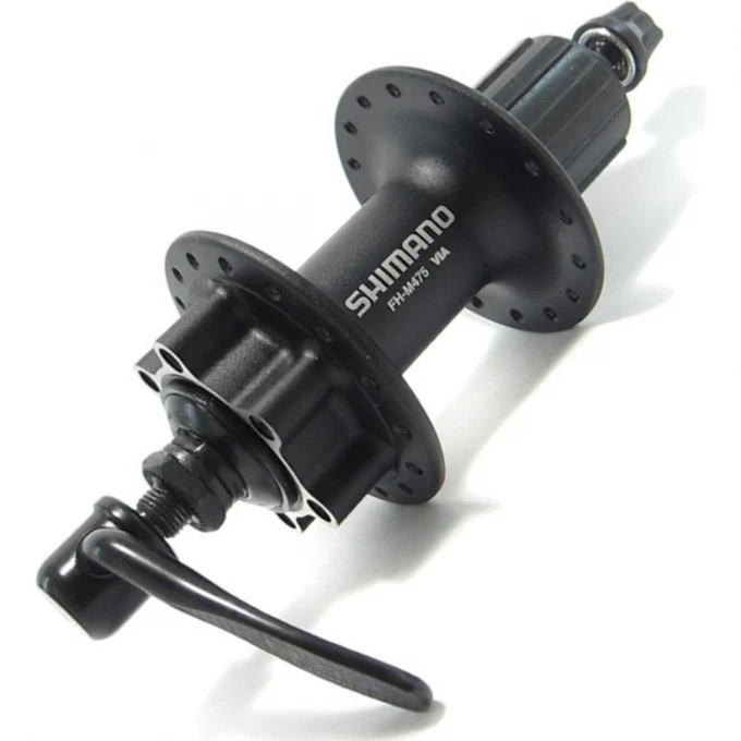Втулка задняя SHIMANO M475, 32 отверстия, 8/9 скоростей, 6-болтов, QR 166 мм, черный EFHM475BZSL5 Втулка задняя SHIMANO M475, 32 отверстия, 8/9 скоростей, 6-болтов, QR 166 мм, черный EFHM475BZSL5
