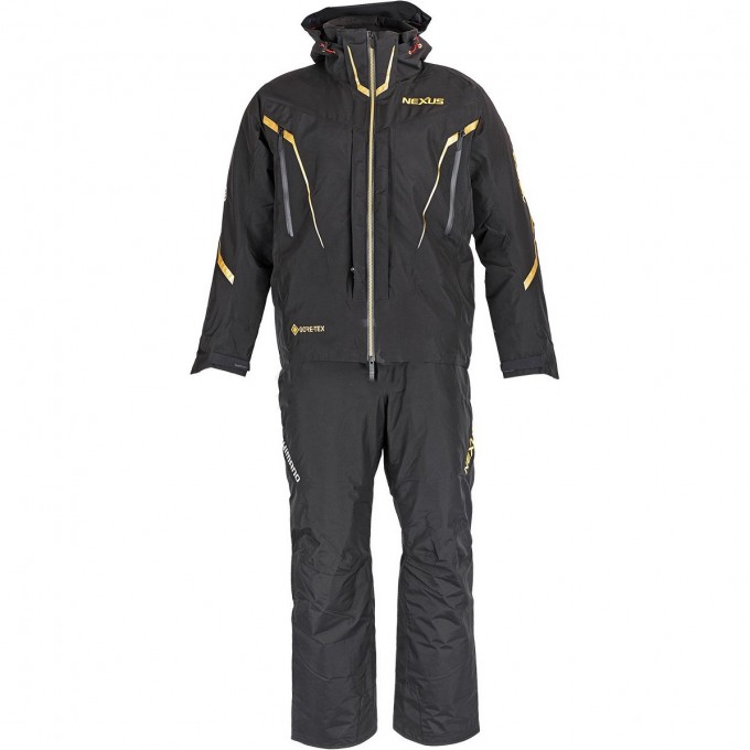 Костюм утеплённый SHIMANO NEXUS RB-119T Gore-Tex, чёрный, размер 2XL 59YRB119T1A