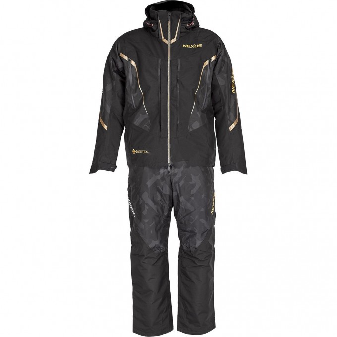 Костюм утеплённый SHIMANO NEXUS RB-119T Gore-Tex, rock black, размер L 59YRB119T38 Костюм утеплённый SHIMANO NEXUS RB-119T Gore-Tex, rock black, размер L 59YRB119T38