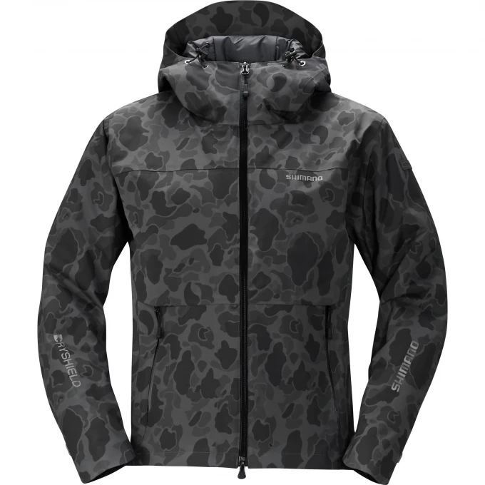 Куртка утеплённая SHIMANO RB-01JS GORE-TEX чёрный камуфляж XL 59YRB01JS69