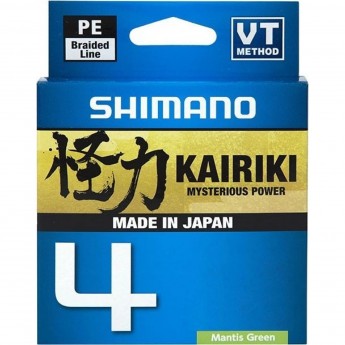Леска плетёная SHIMANO KAIRIKI 4 PE 150 м разноцветная 0.215 мм 16.7 кг