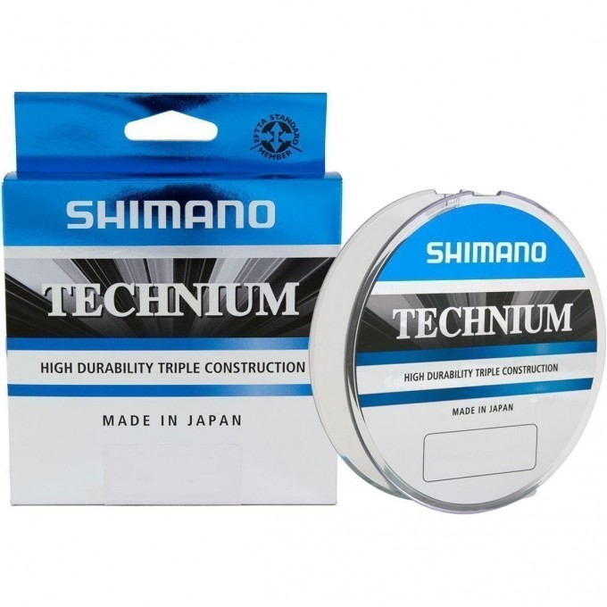 Леска плетёная SHIMANO TECHNIUM 300м черная 0,225мм PB 5кг TEC30022PB