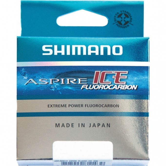 Леска SHIMANO ASPIRE FLUO ICE 30м прозрачная 0,305мм 5,8кг ASFLRI3030 Леска SHIMANO ASPIRE FLUO ICE 30м прозрачная 0,305мм 5,8кг ASFLRI3030