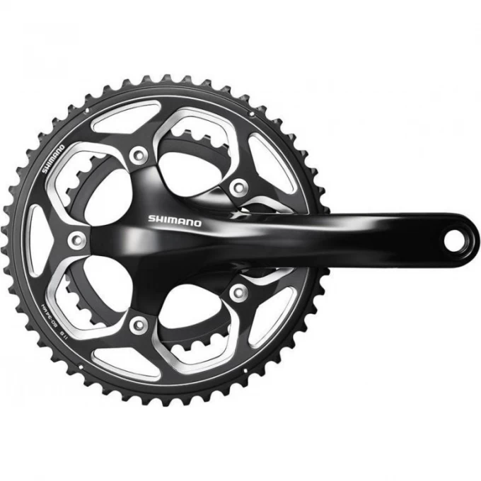 Система SHIMANO 105 RS500, 11 скоростей, 172,5 мм, 50/34T, черный EFCRS500DX04L Система SHIMANO 105 RS500, 11 скоростей, 172,5 мм, 50/34T, черный EFCRS500DX04L
