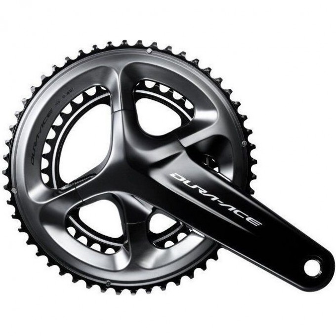 Система SHIMANO DURA-ACE, R9100-P, 175 мм, интегрированный вал, 53/39T без каретки с измерителем мощности IFCR9100PEX39 Система SHIMANO DURA-ACE, R9100-P, 175 мм, интегрированный вал, 53/39T без каретки с измерителем мощности IFCR9100PEX39
