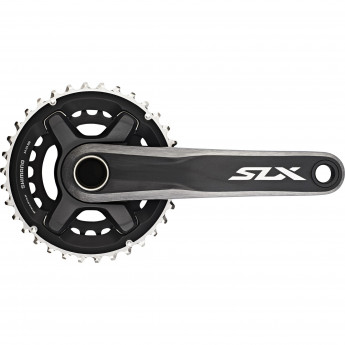 Система SHIMANO SLX, M7000-2, 175 мм, для 11 скоростей, 34/24T, без каретки, с бонками для CL 48.8 мм