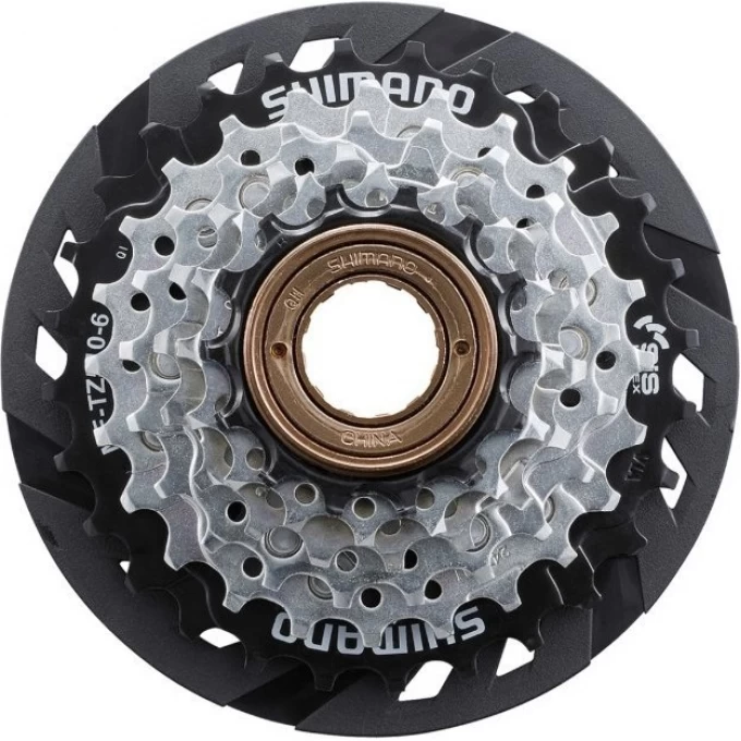 Трещотка SHIMANO TZ510, 6 скоростей, 14-28, с защитой, без упаковки AMFTZ5106428CP Трещотка SHIMANO TZ510, 6 скоростей, 14-28, с защитой, без упаковки AMFTZ5106428CP