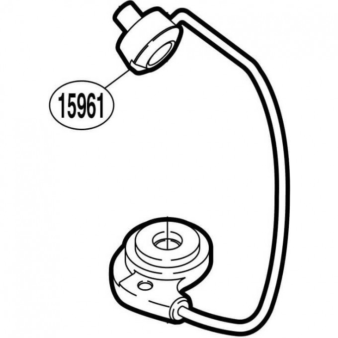 Запчасть для катушки SHIMANO BAIL ASSEMBLY дуга лесоукладывателя RD15961 Запчасть для катушки SHIMANO BAIL ASSEMBLY дуга лесоукладывателя RD15961