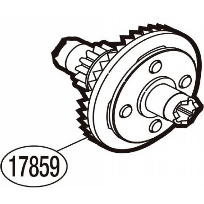 Запчасть для катушки SHIMANO OSCILLATING GEAR ШЕСТЕРНЯ ПРИВОДА ШТОКА RD17862 Запчасть для катушки SHIMANO OSCILLATING GEAR ШЕСТЕРНЯ ПРИВОДА ШТОКА RD17862