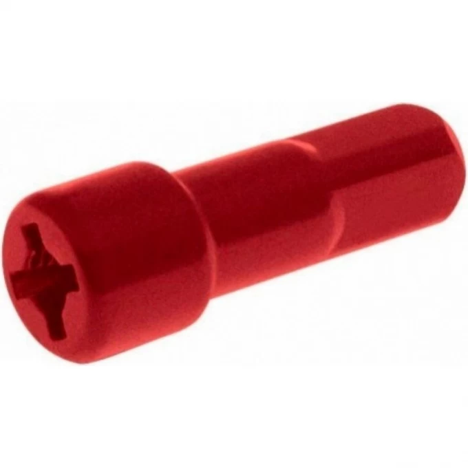 Запчасть к колесам SHIMANO, ниппель к спице красного цвета, 1 штука Y012Z4076