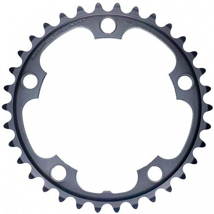 Звезда передняя SHIMANO 105 52T-MB, для системы FC-5800 52-36T, цвет серебро, Y1PH98120 Звезда передняя SHIMANO 105 52T-MB, для системы FC-5800 52-36T, цвет серебро, Y1PH98120