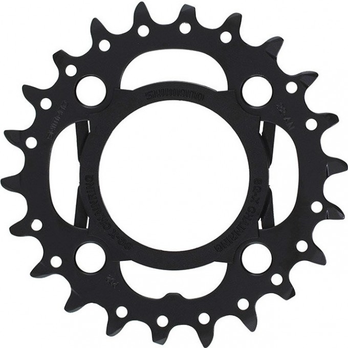 Звезда передняя SHIMANO Y-PART, для FC-M523, 22T-AN, черный Y1PY98010 Звезда передняя SHIMANO Y-PART, для FC-M523, 22T-AN, черный Y1PY98010