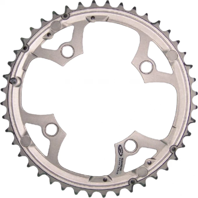 Звезда передняя велосипедная SHIMANO DEORE для FC-M510, 48T, серебристая Y1DS98210 Звезда передняя велосипедная SHIMANO DEORE для FC-M510, 48T, серебристая Y1DS98210