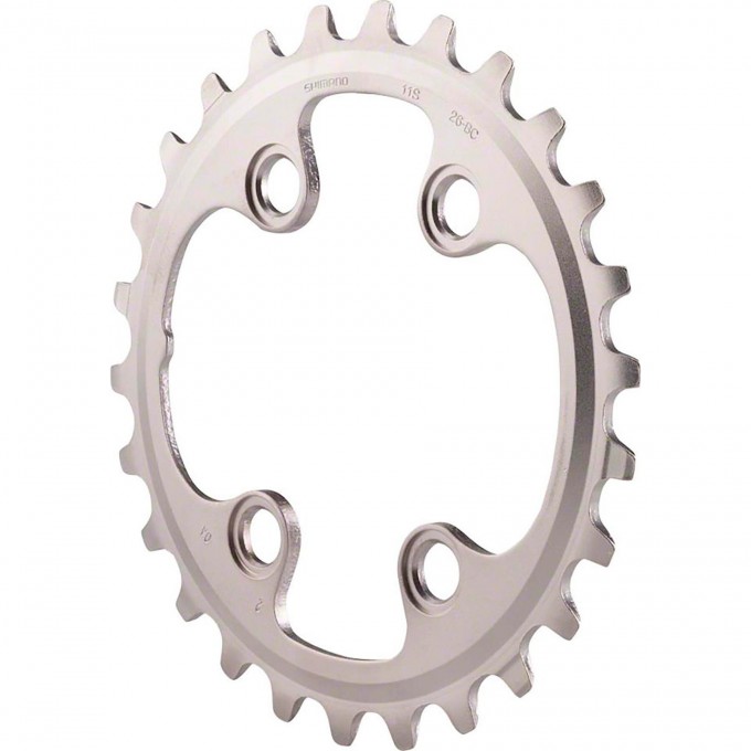 Звезда велосипедная SHIMANO XT, для FC-M785, 26T, AK, серебристый Y1ML26000 Звезда велосипедная SHIMANO XT, для FC-M785, 26T, AK, серебристый Y1ML26000